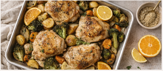 Citrus Chicken with Vegetables